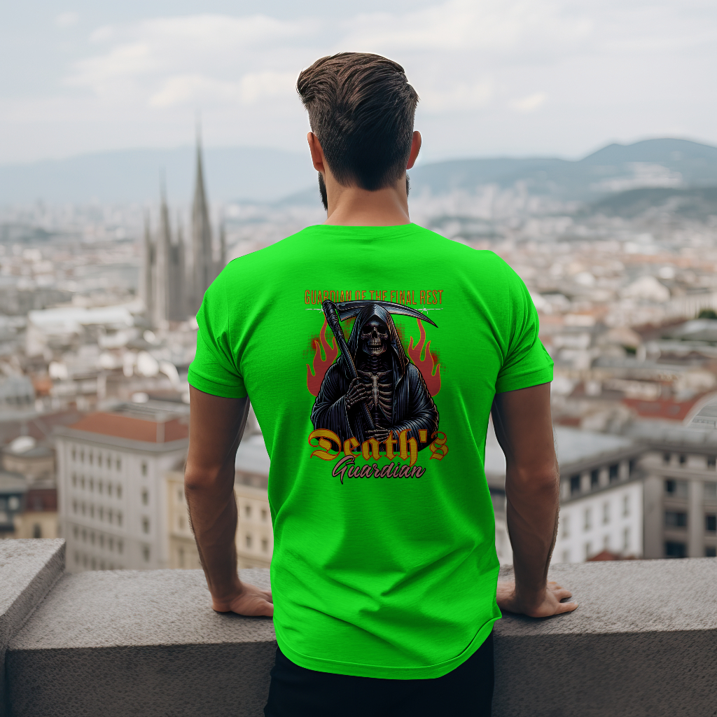 Green graphic t-shirt
