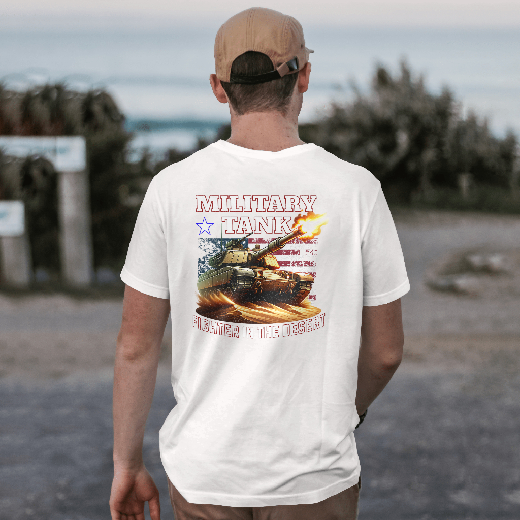 Military tank t-shirt
