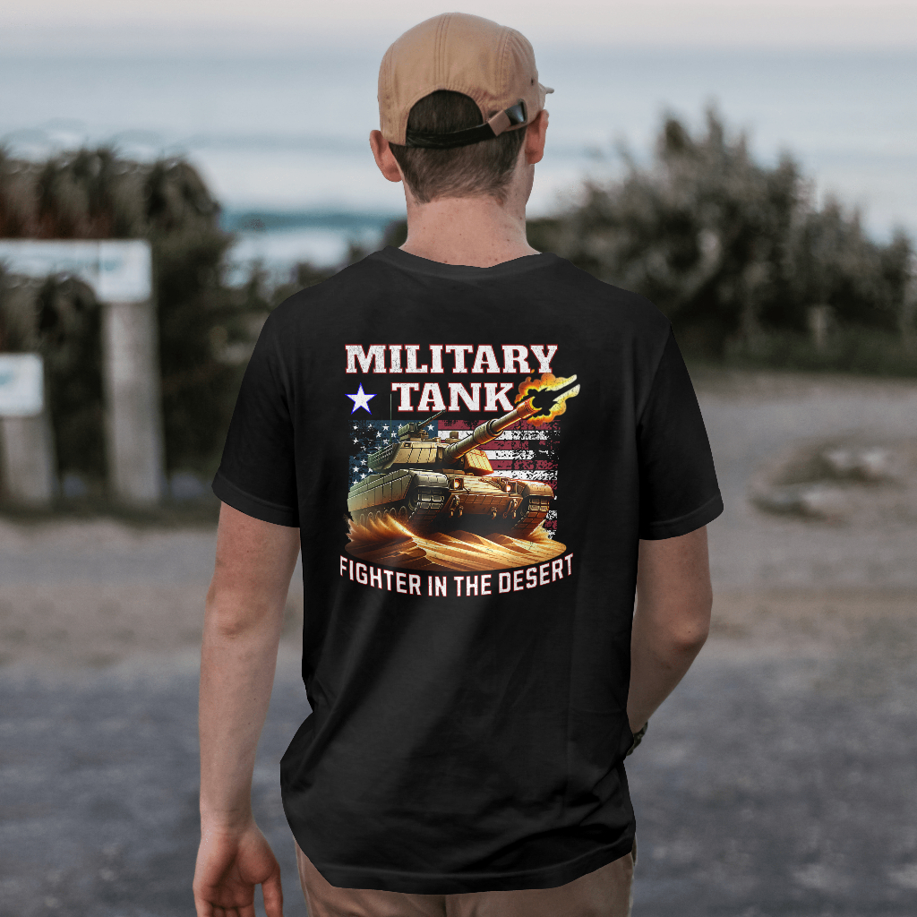 Military tank t-shirt