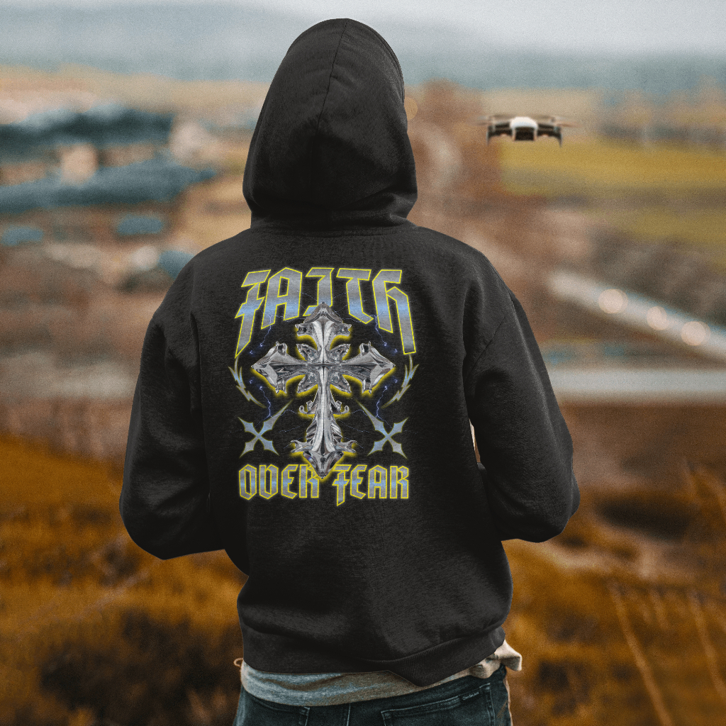 Faith over fear hoodie
