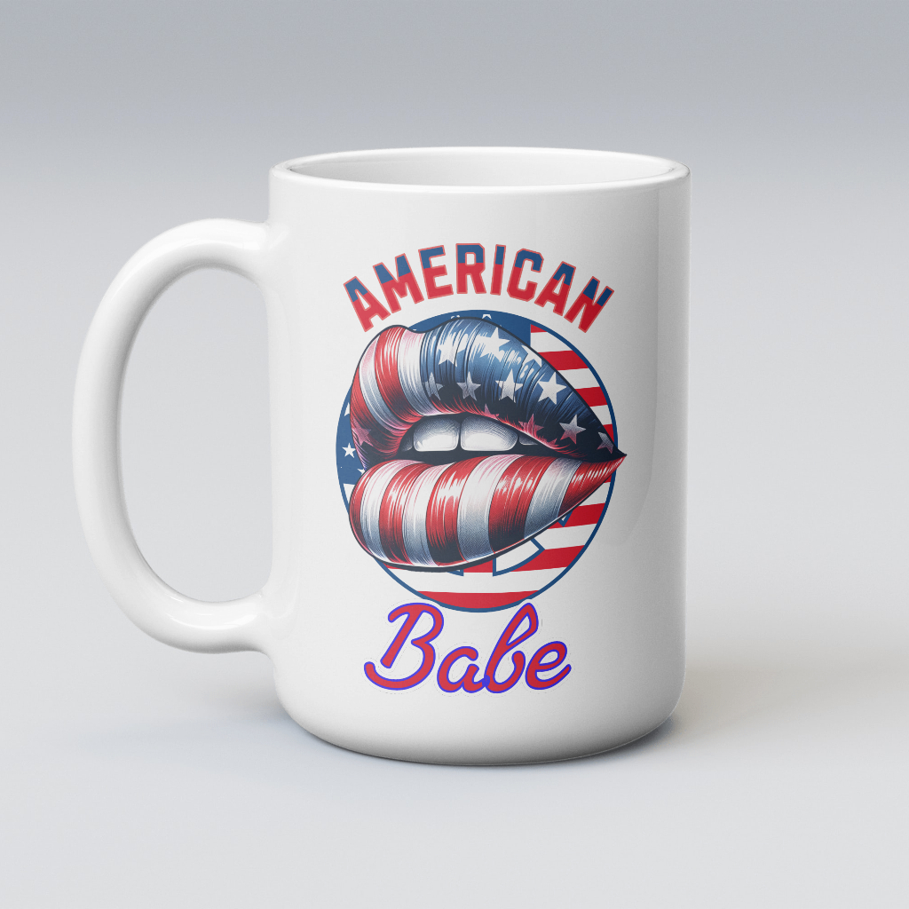 American babe mug