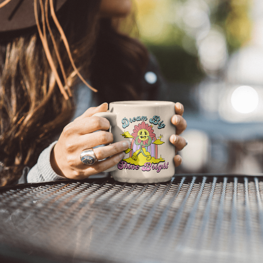 dream big Inspirational coffee mug