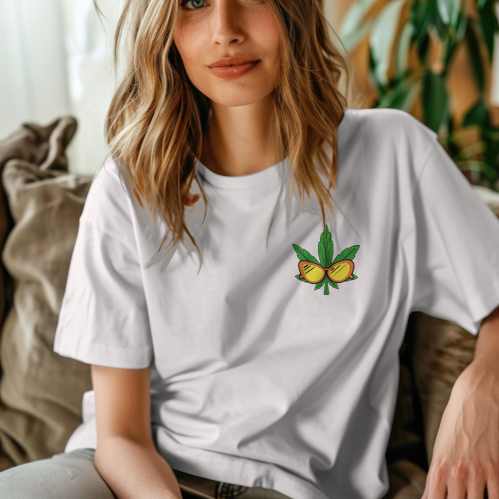 420 club bud rear design Graphic t-shirt