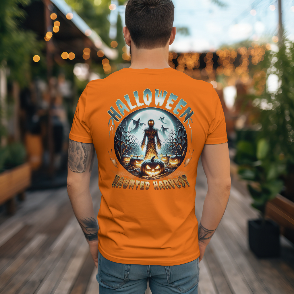 Halloween haunted harvest t-shirt