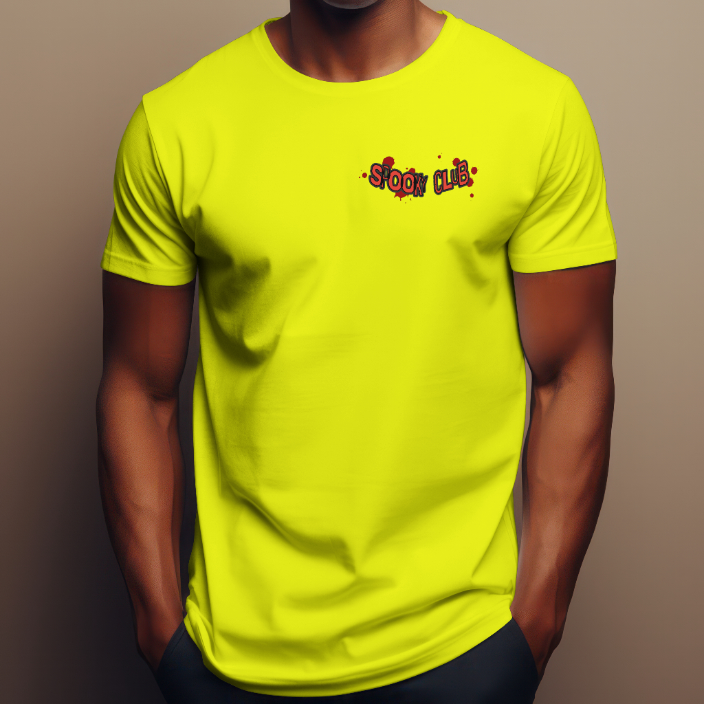 Pugoween t-shirt rear design