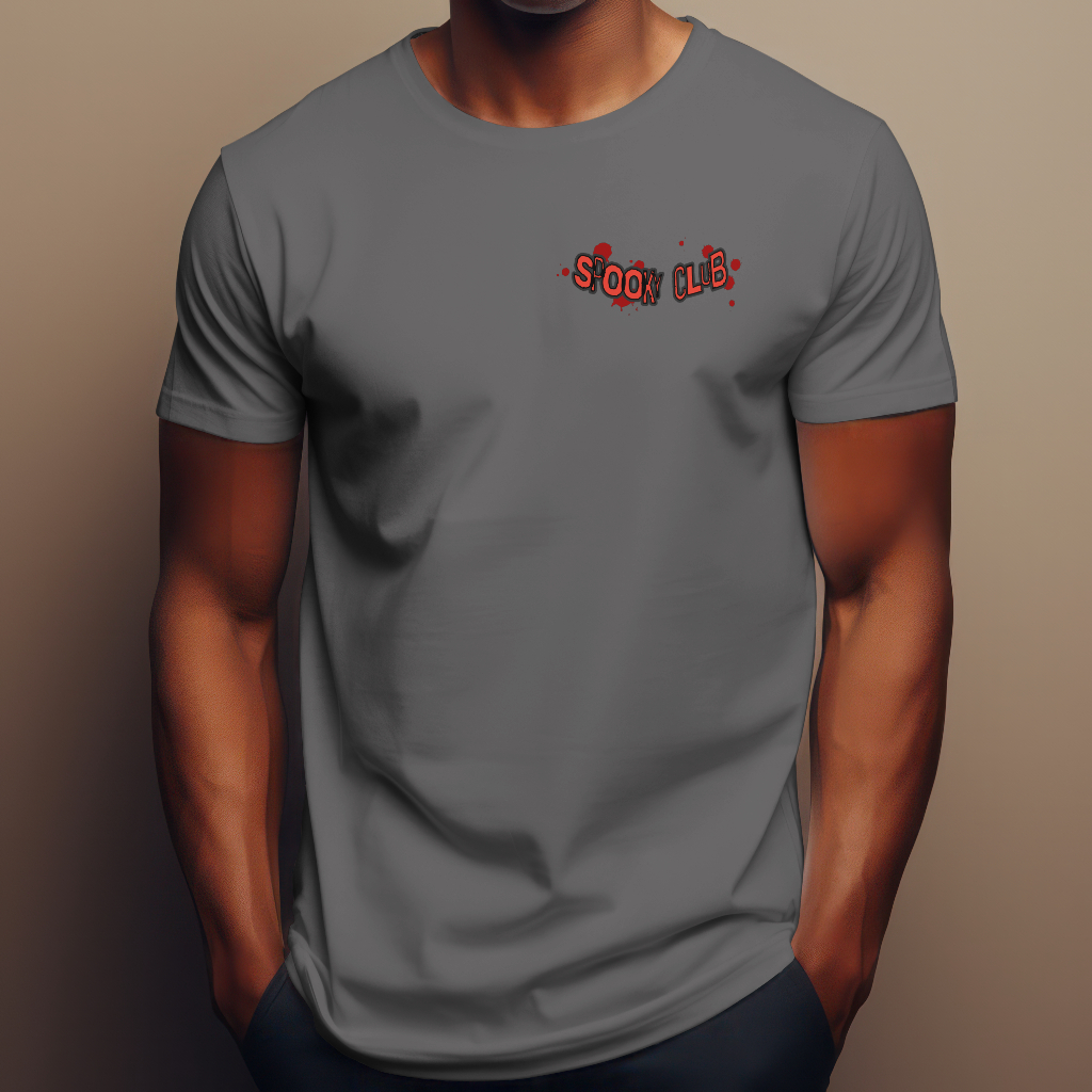 Pugoween t-shirt rear design