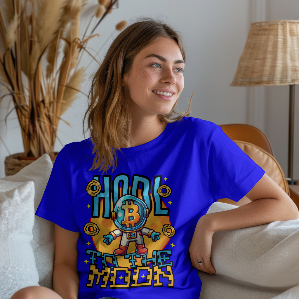 Bitcoin T-Shirt HODL front desin