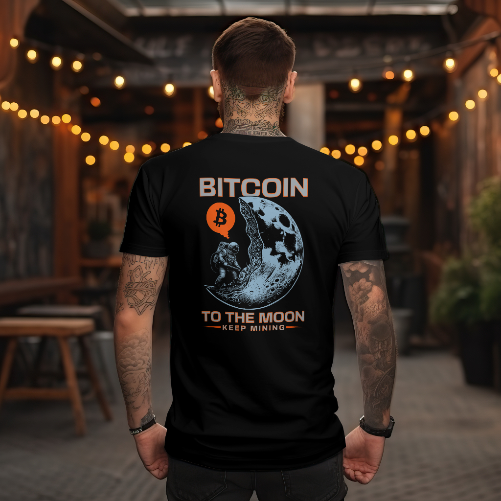 Bitcoin To The Moon T-Shirt