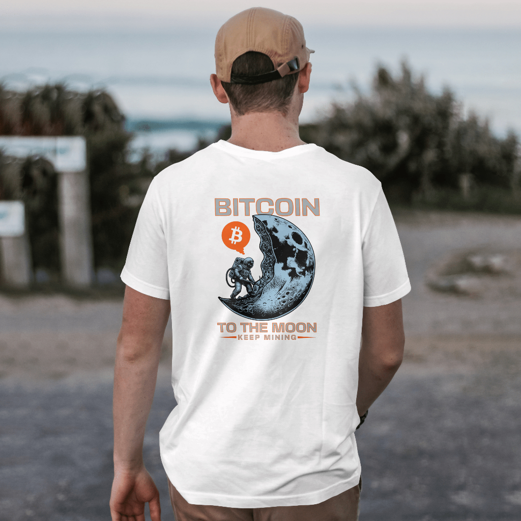 Bitcoin To The Moon T-Shirt