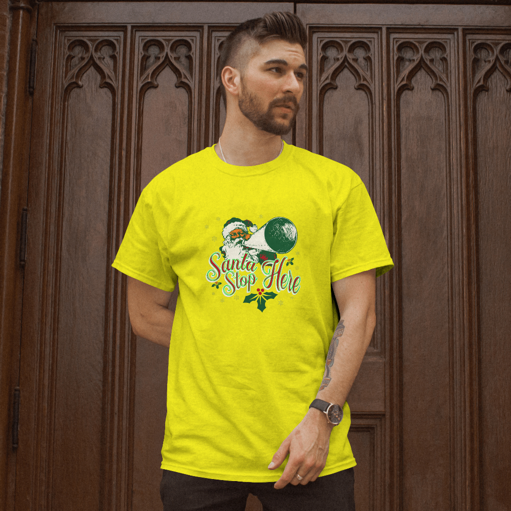 Santa Stop Here T-Shirt