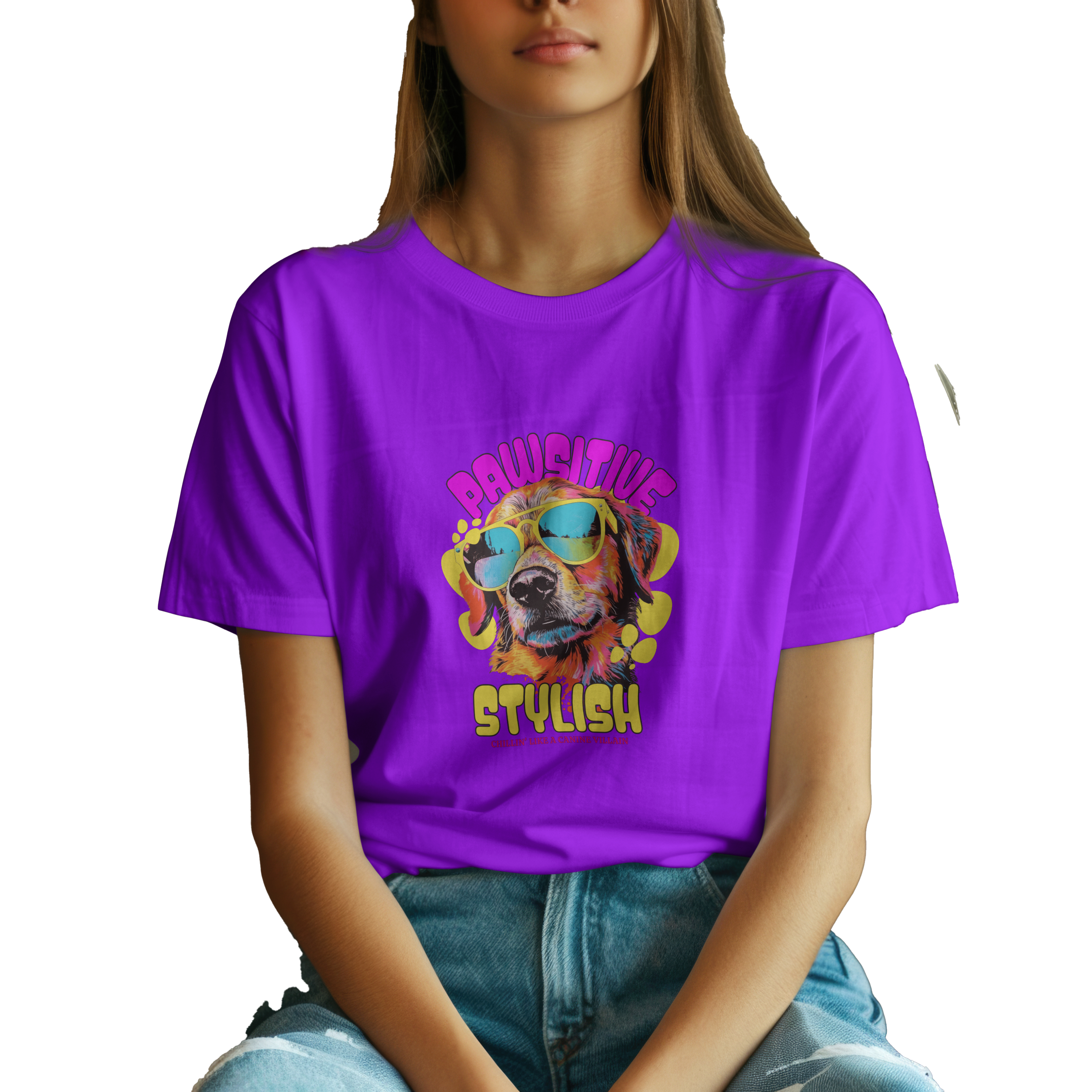 Pawsitive Stylish Dog Tee