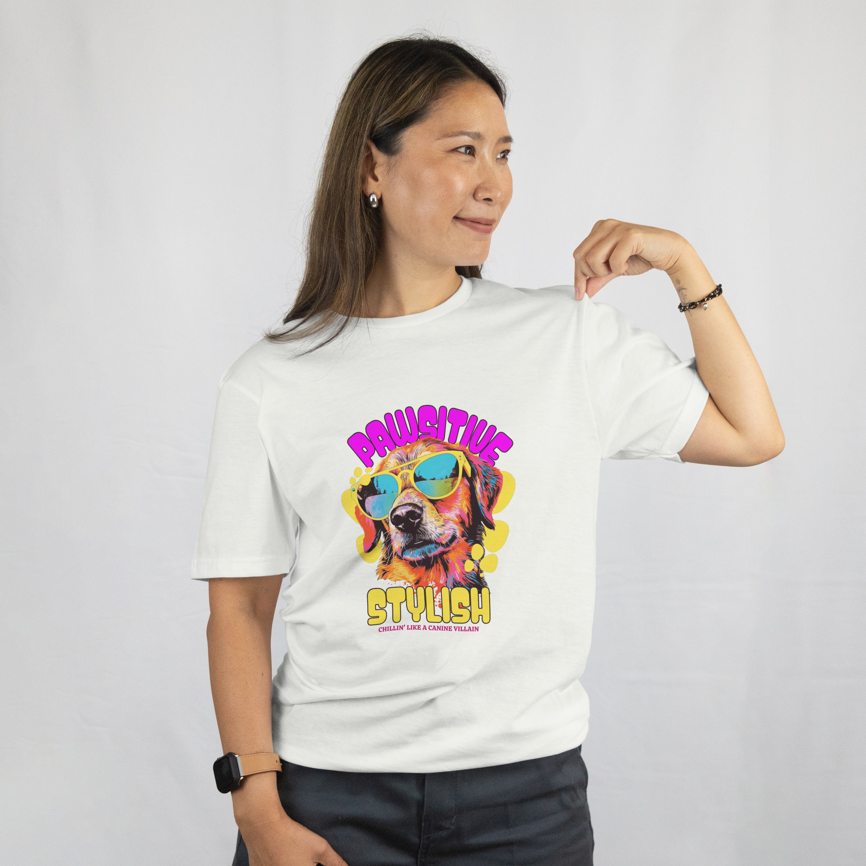 Pawsitive Stylish Dog Tee