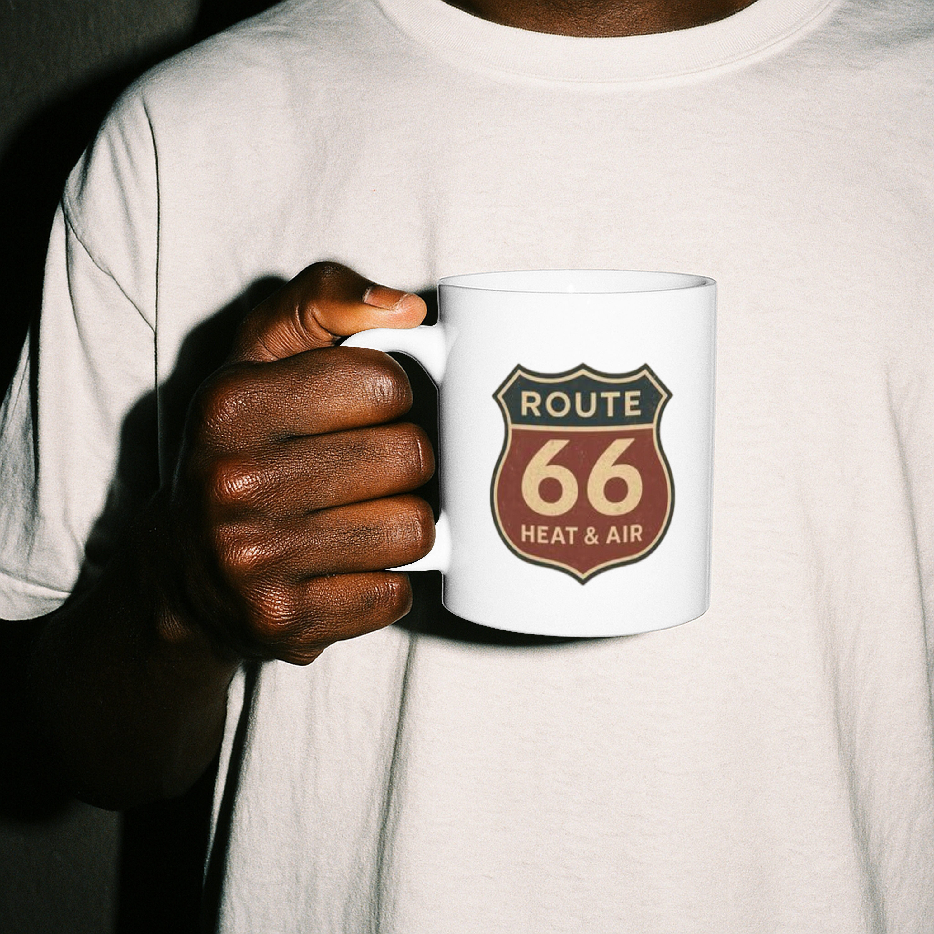 Route 66 Heat & Air Mug