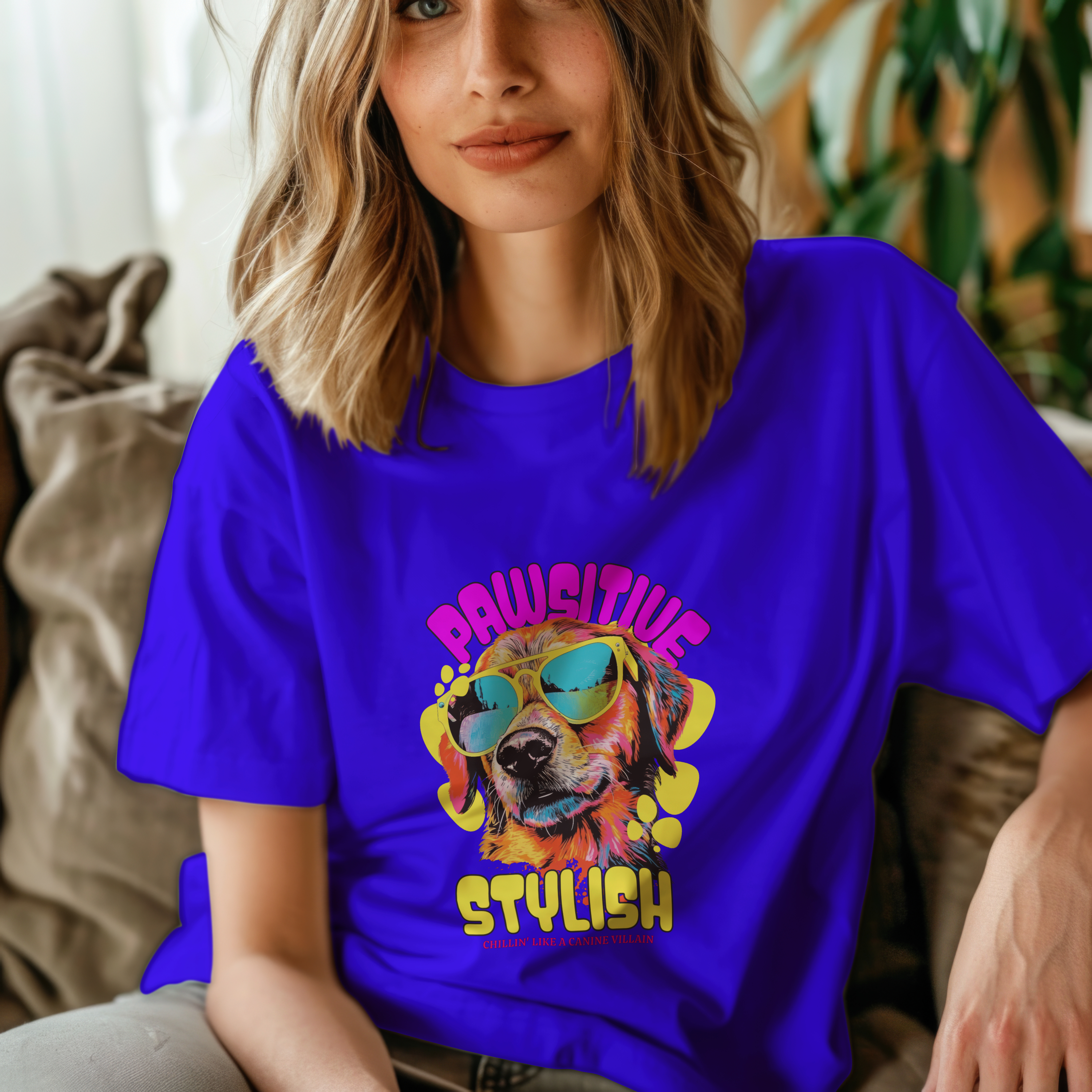 Pawsitive Stylish Dog Tee