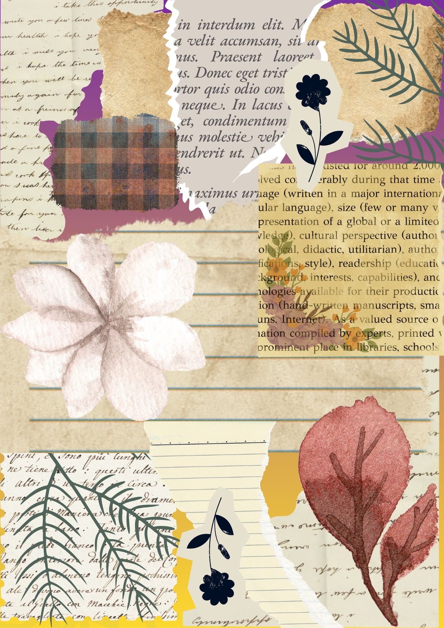 Collage Papers Bundle