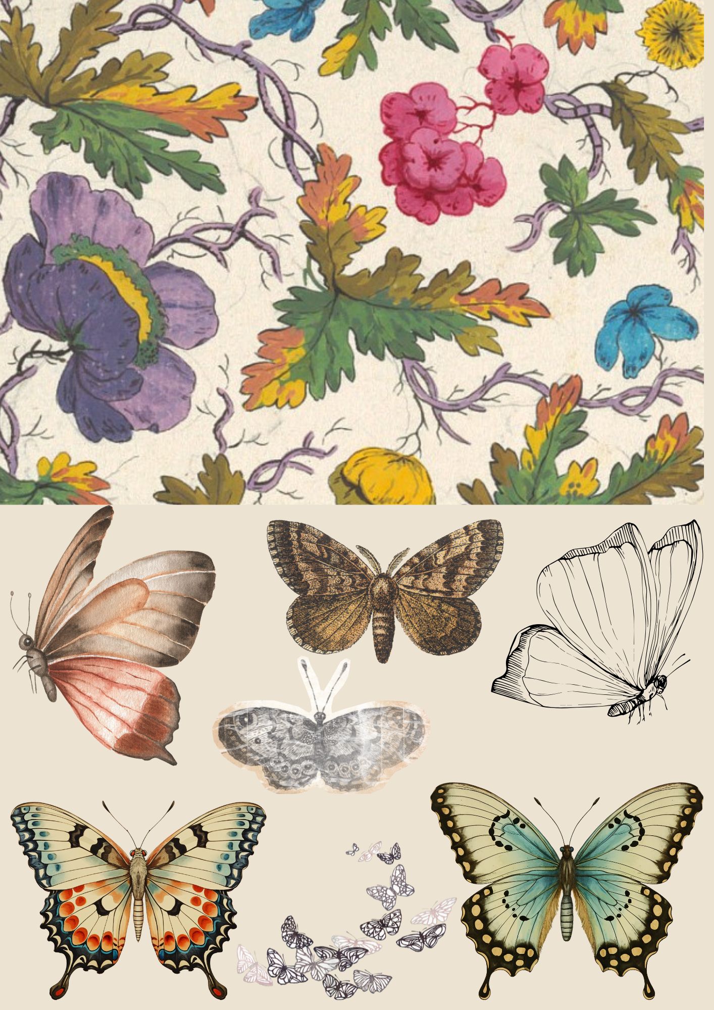 Collage Papers Bundle