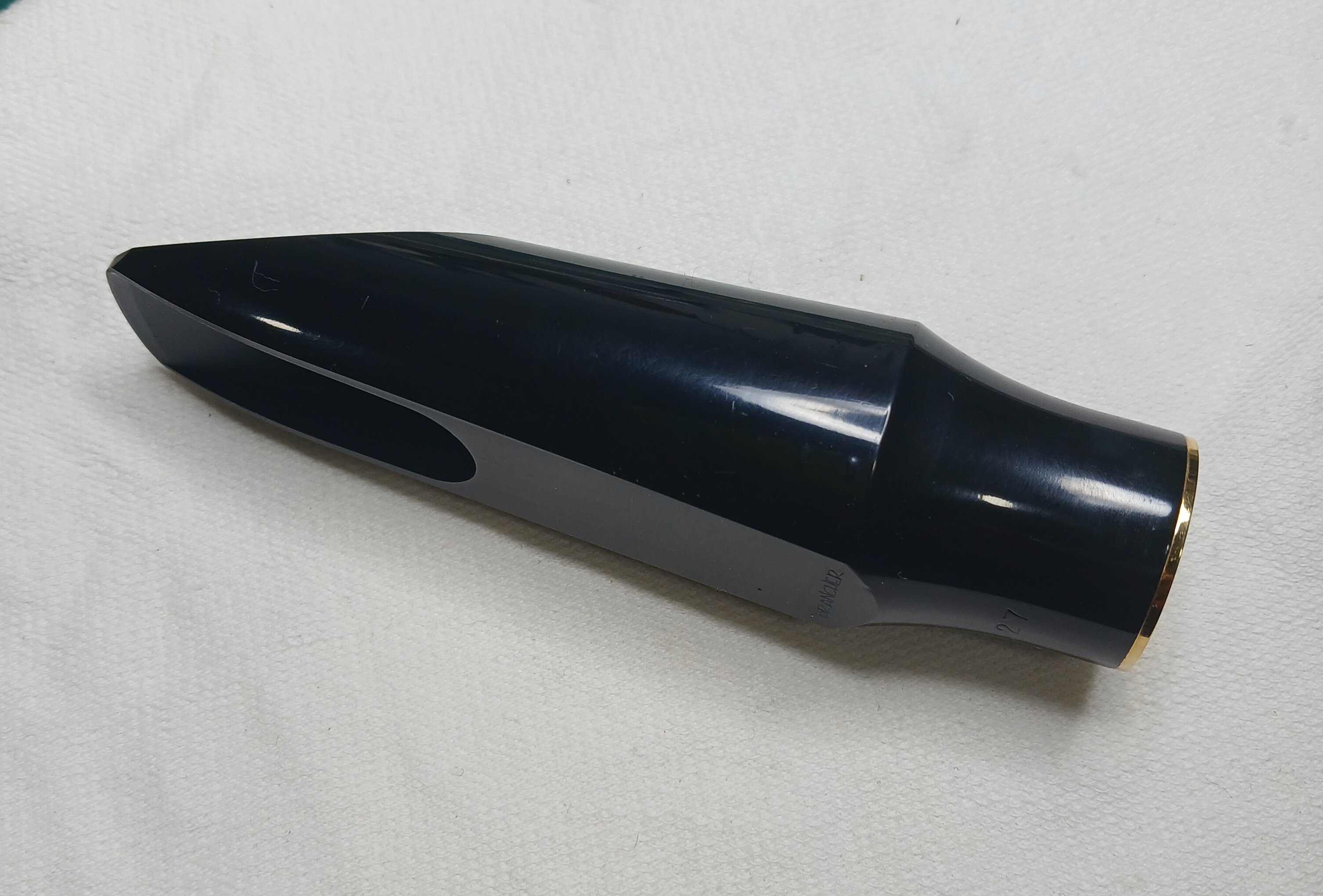 Bec Sax Tenor - BRANCHER L27 (Ebonite)