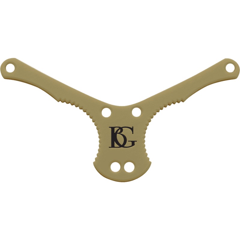 Cordelière BG ZEN cuir mousqueton metal