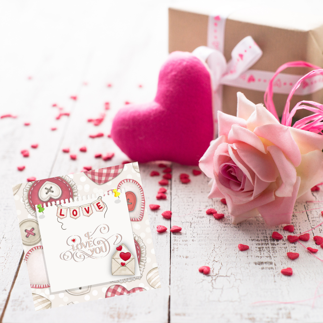 Valentine's Day Sticky Notes Printable PDF 