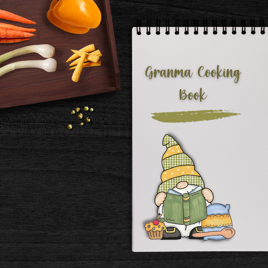 Cute Baking Gnome Sticker Set Printable