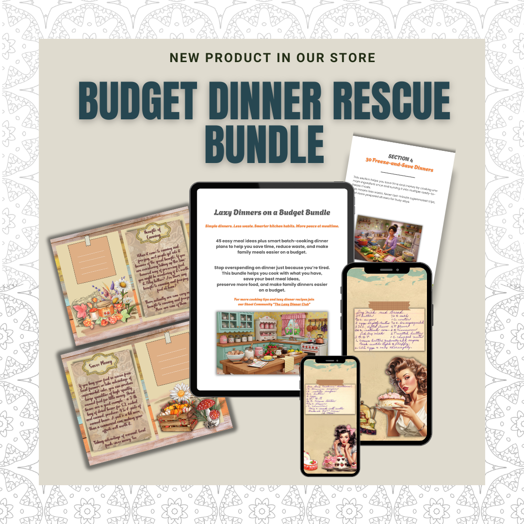 Budget Dinner Rescue Bundle