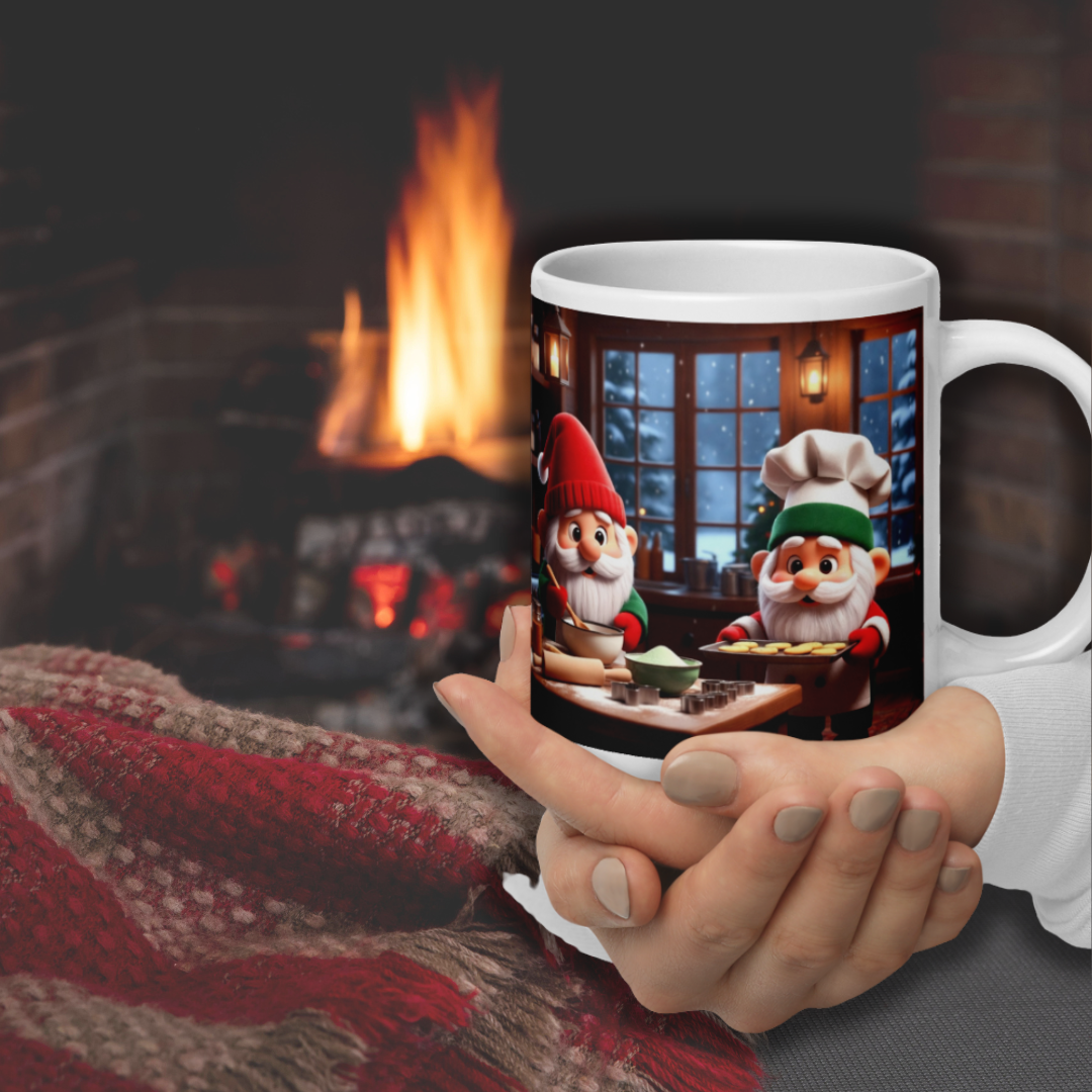 "The Kitchen Crew" Christmas Gnome Mug