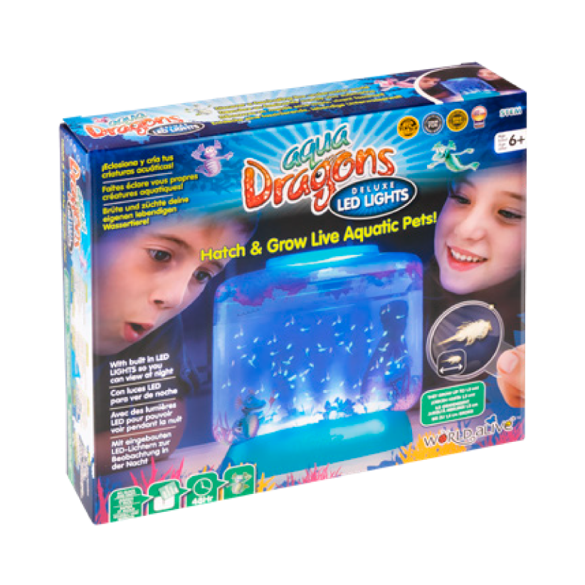 Aqua Dragons Akvariumas su LED šviesomis
