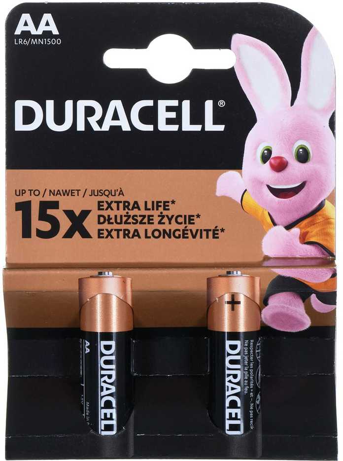 Duracell AA 15x extra life