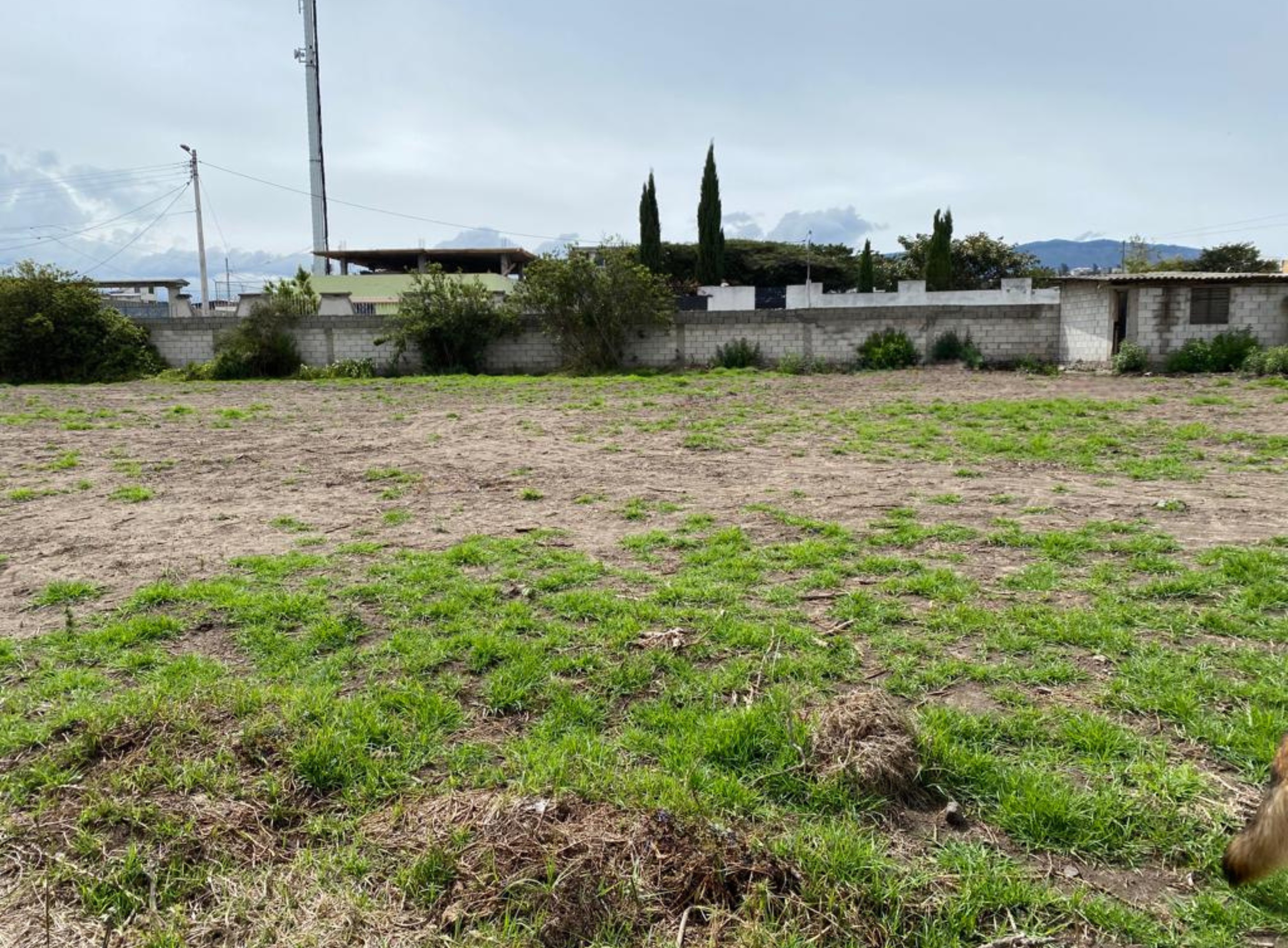 Amplio terreno de 1600 m2, en Alquiler, en Calderón