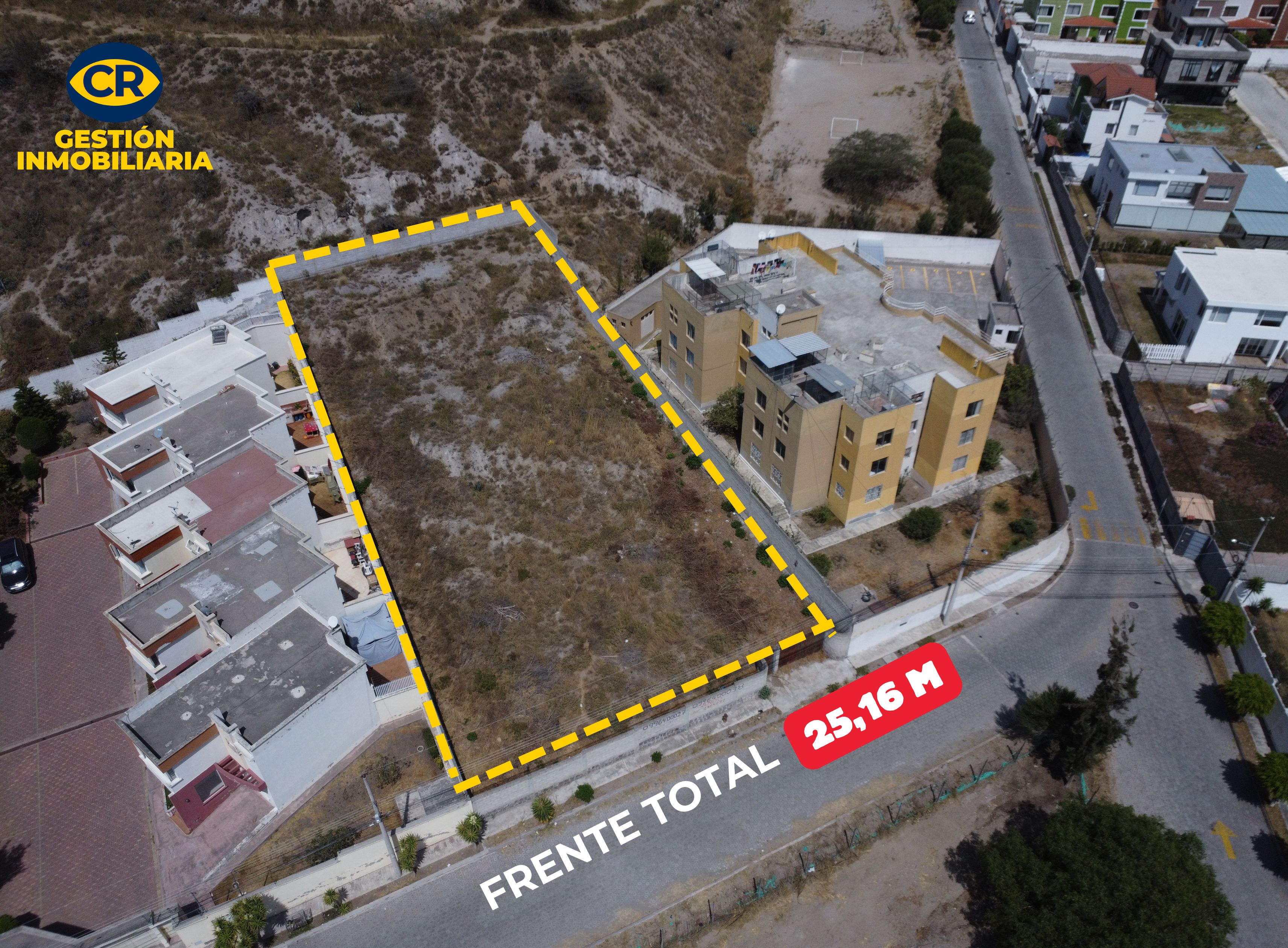 Terreno de 1400 m2 en Urbanización Exclusiva en San Antonio de Pichincha