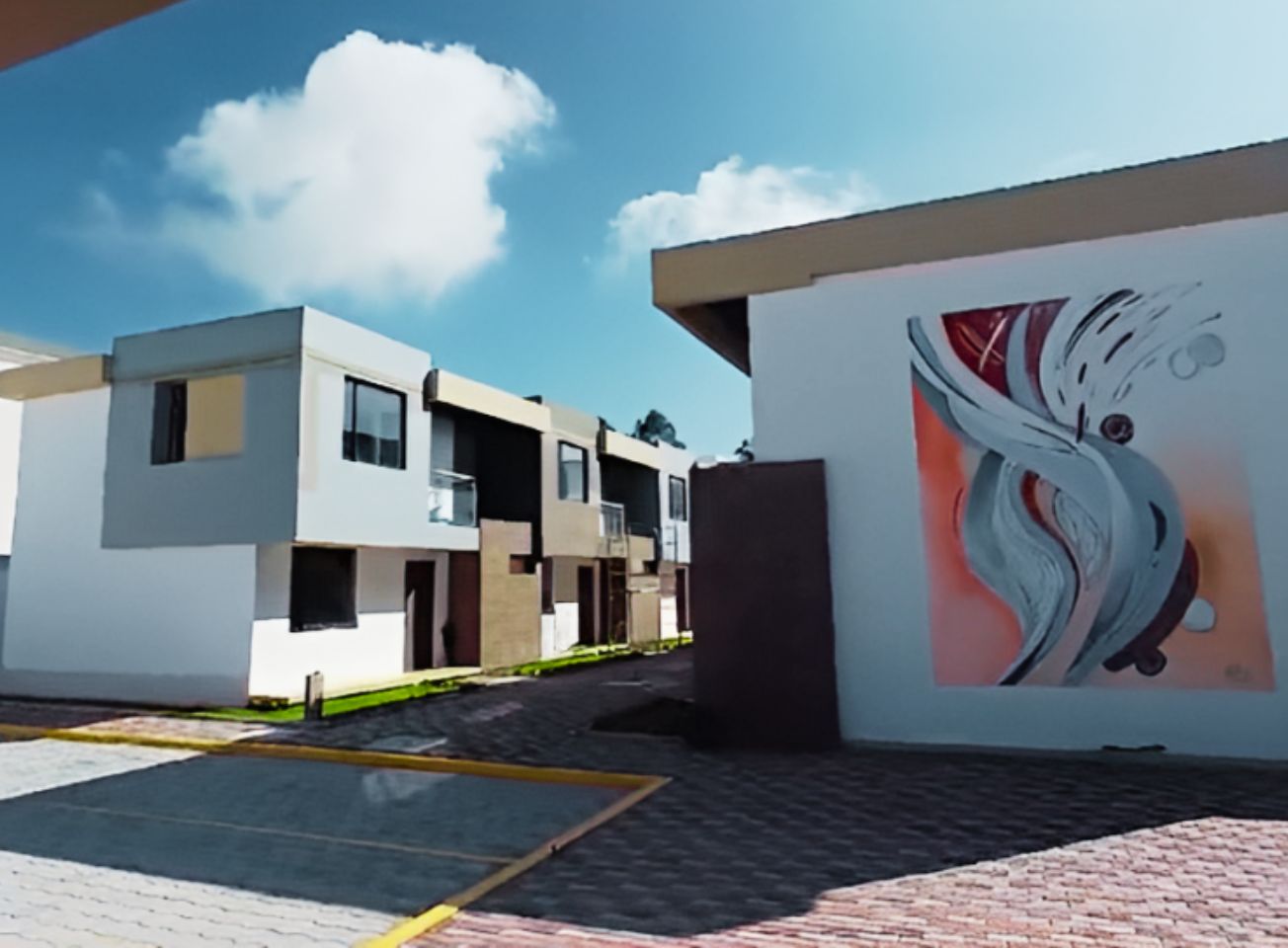 Hermosa Casa 97 m2, en Venta, POR ESTRENAR, con 3 Dormitorios, en Conjunto Exclusivo en Calderón.