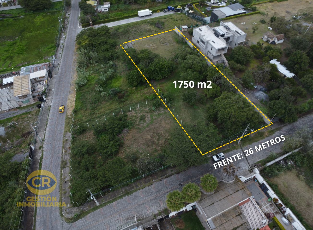 Terreno Plano de 1750 m2 en Guayllabamba, en Zona Exclusiva, Sector el Zoológico de Guayllabamba.