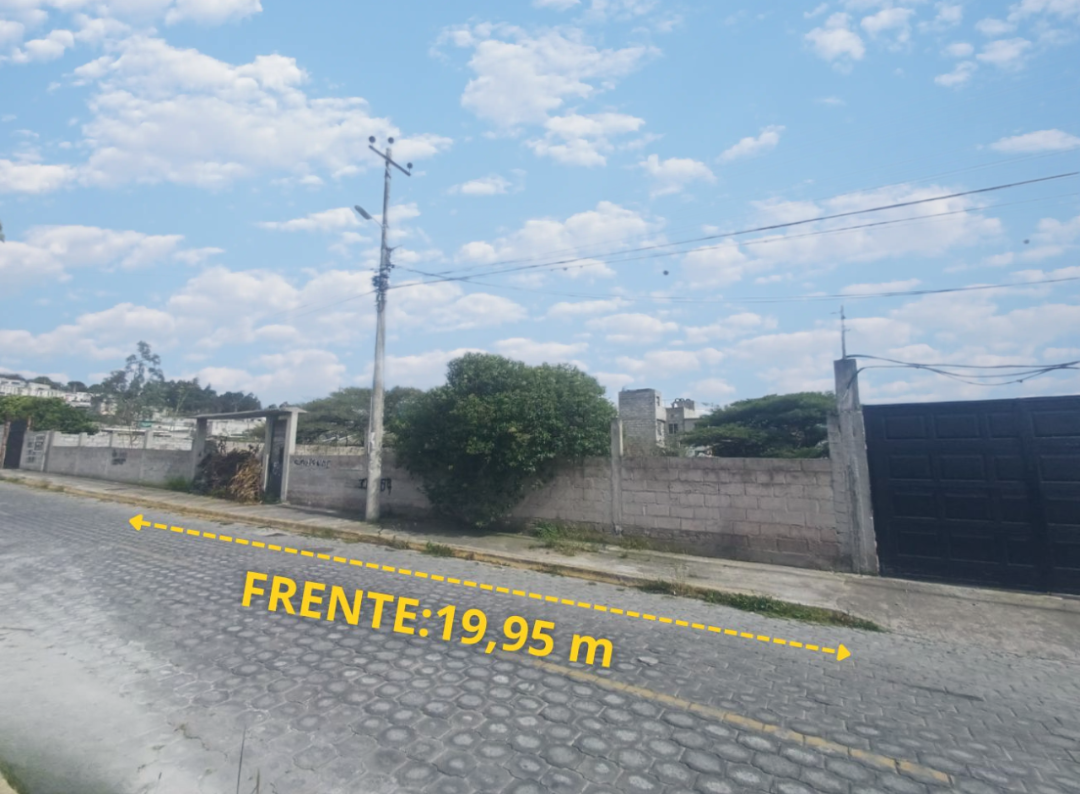 Terreno Plano de 676 m2, en Marianitas de Calderón, Sector Colegio Municipal del Milenio