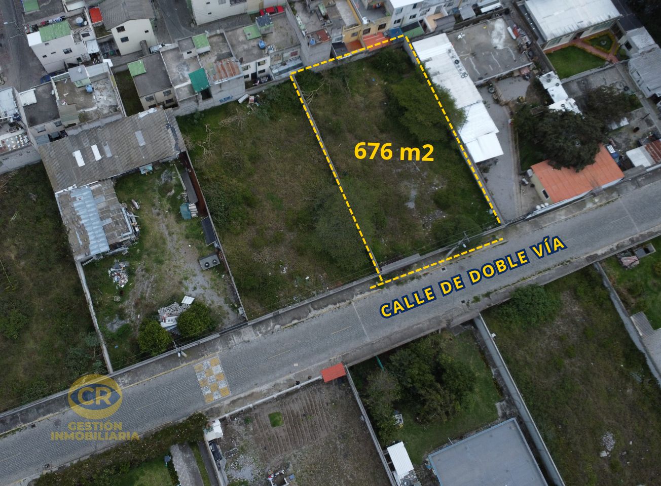 Terreno Plano de 676 m2, en Marianitas de Calderón, Sector Colegio Municipal del Milenio