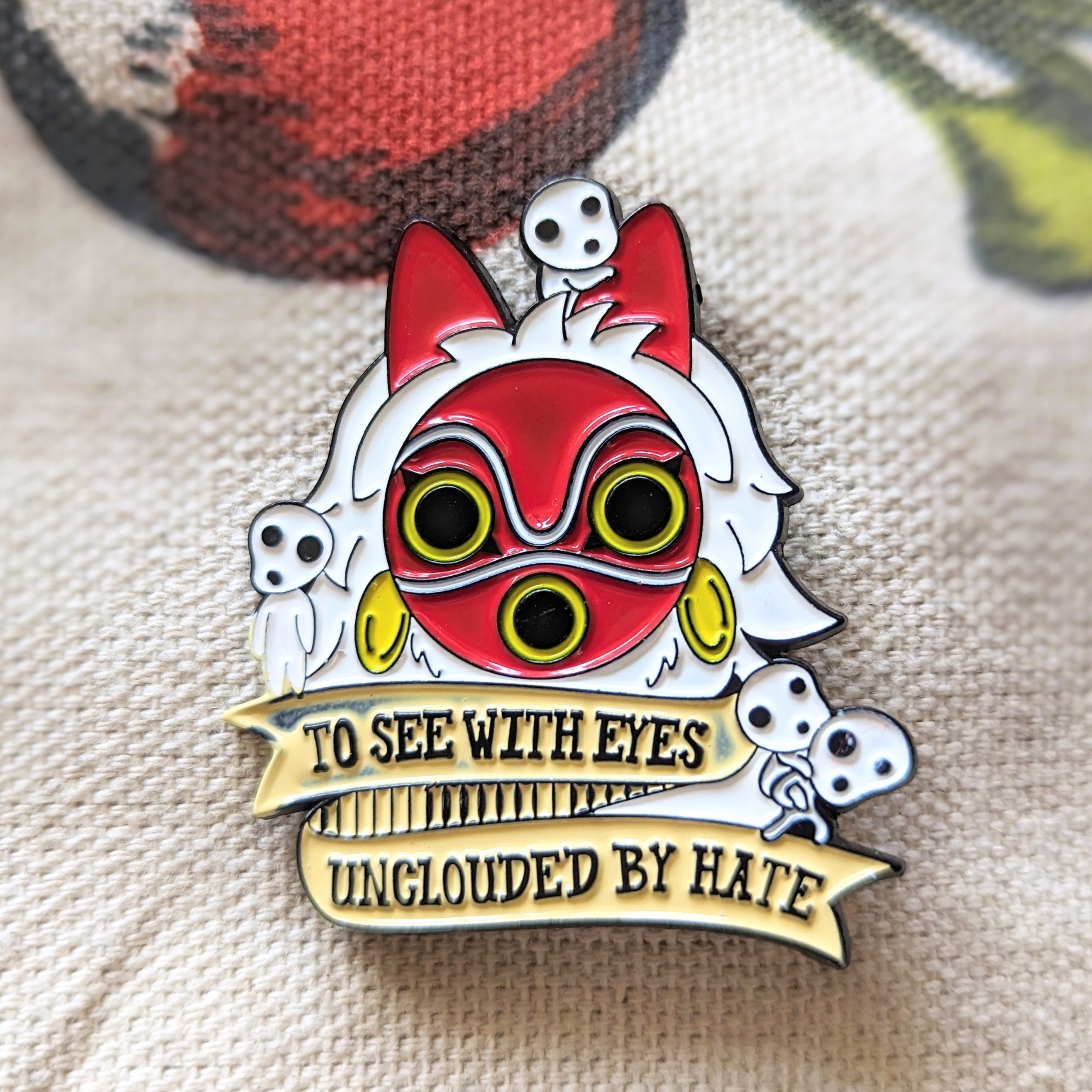 Pin de Princesa Mononoke (Ghibli)