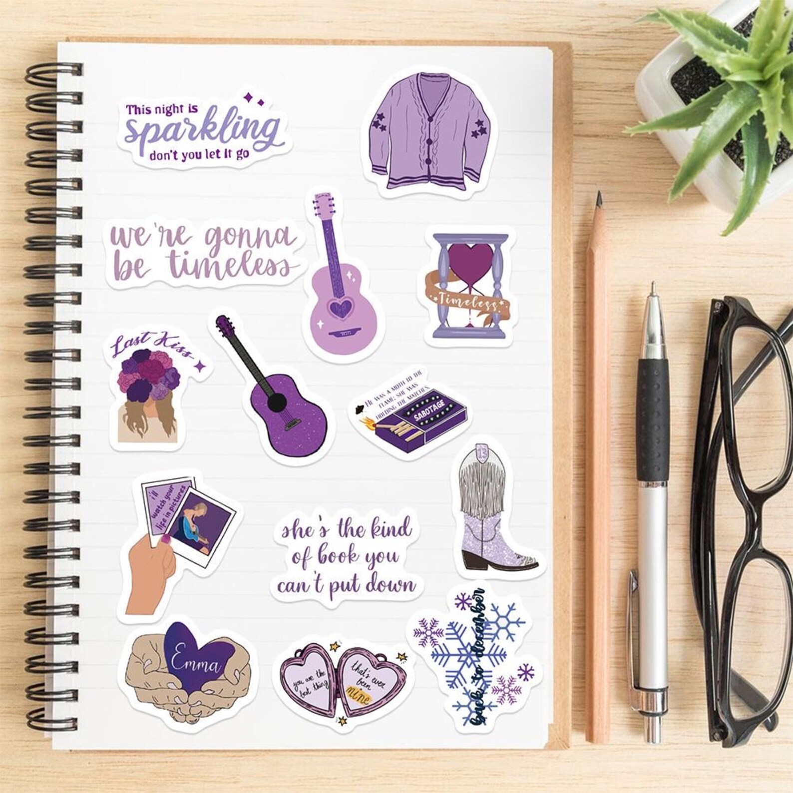 Set de Stickers - Taylor Swift The Eras Tour