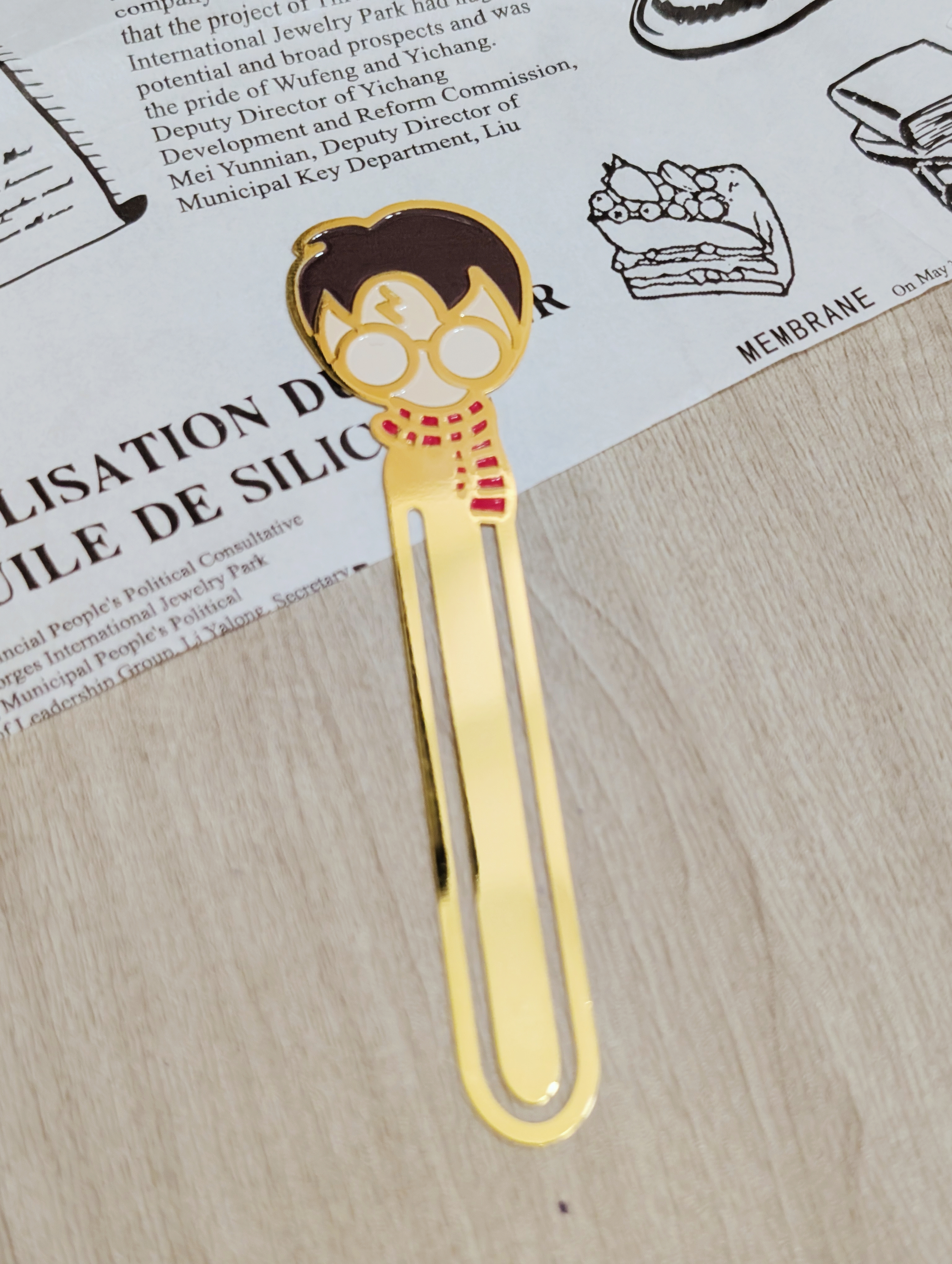 Separador de Libros -  Harry Potter 