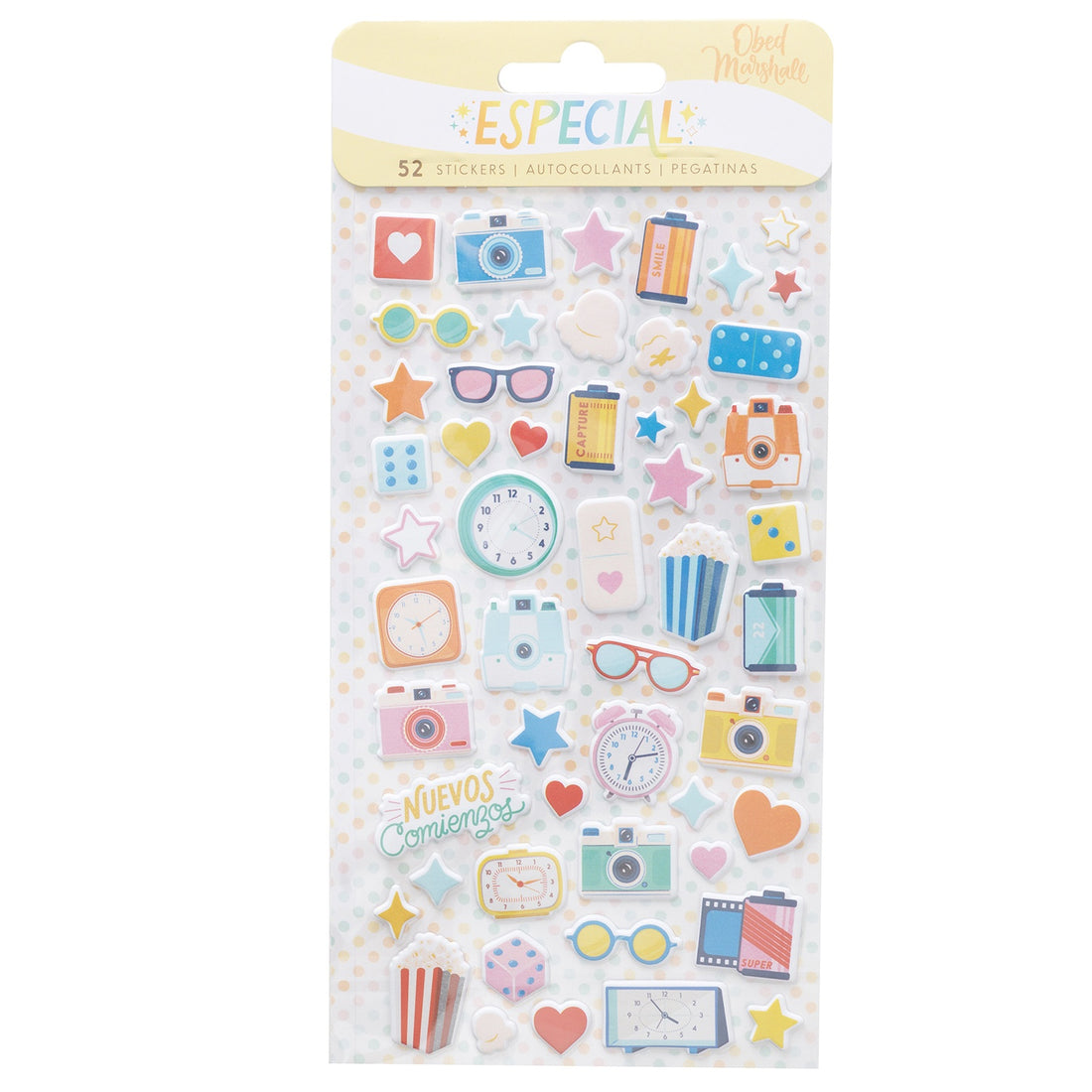 Obed Marshall - Especial - Puffy Stickers
