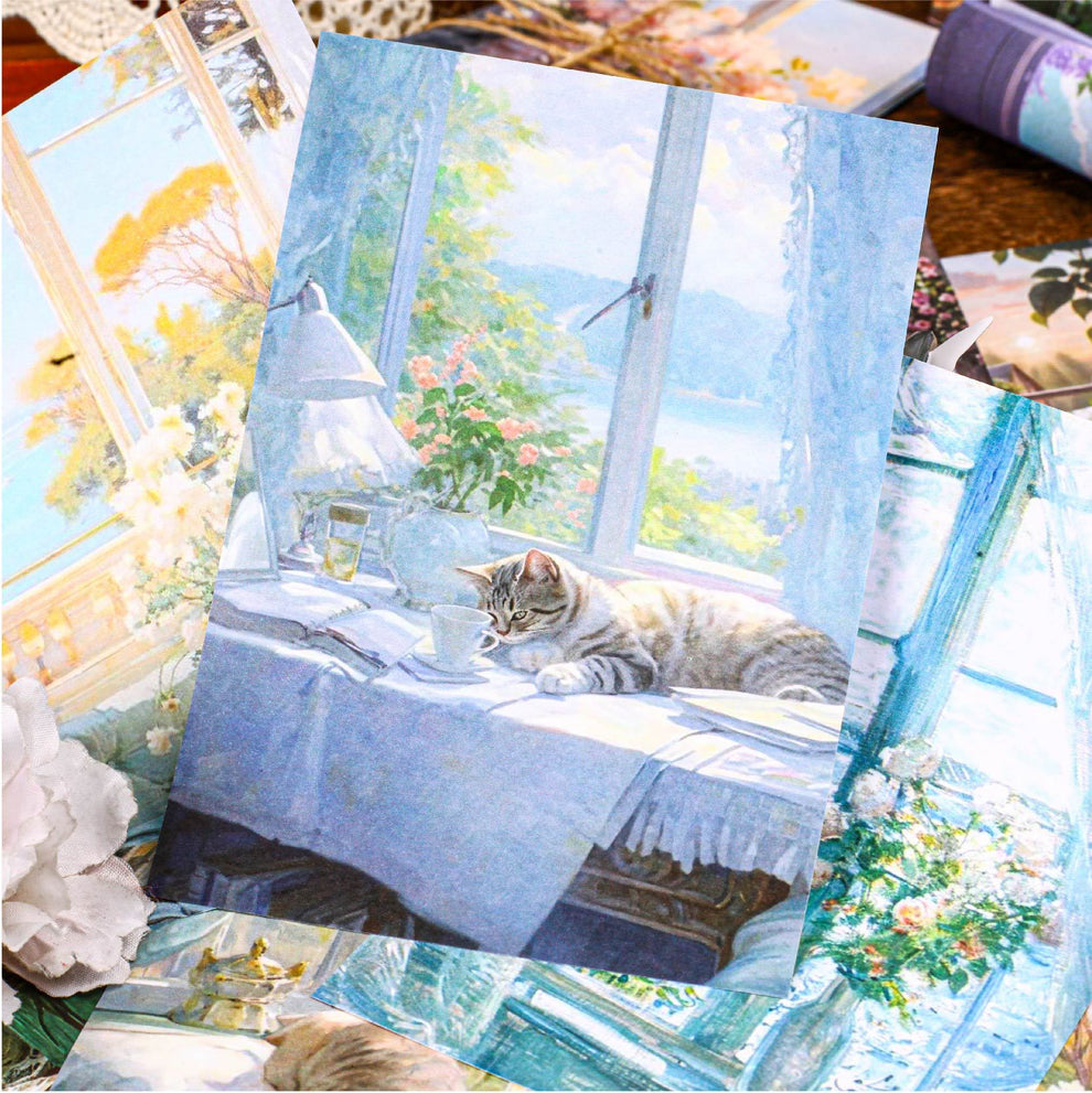 Papel Decorativo - Window Theme - escoger diseño 