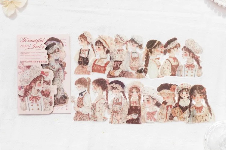 Stickers de Niñas Sweet Girl 