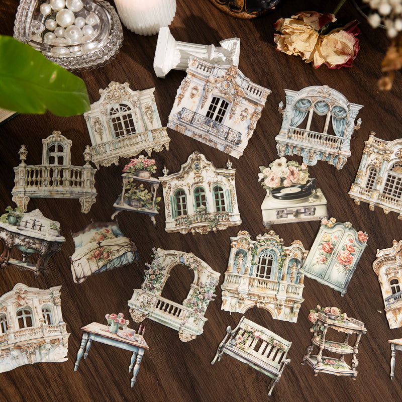 Stickers Cardstock - Neverland Manor - escoger diseño 