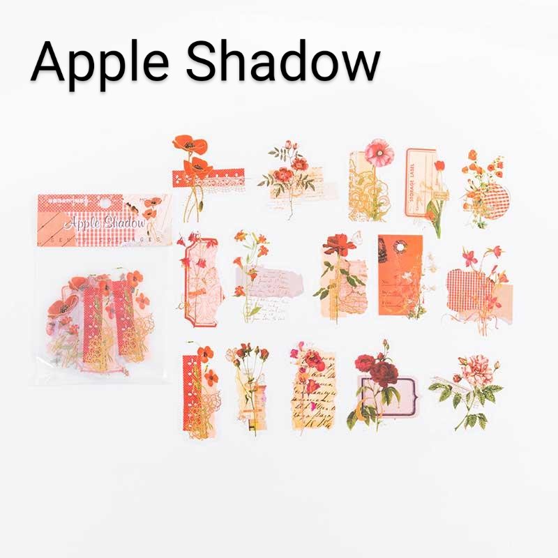 Stickers Dried Flowers - escoger diseño 