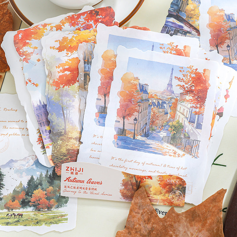 Papel Decorativo de Paisajes - escoger diseño 
