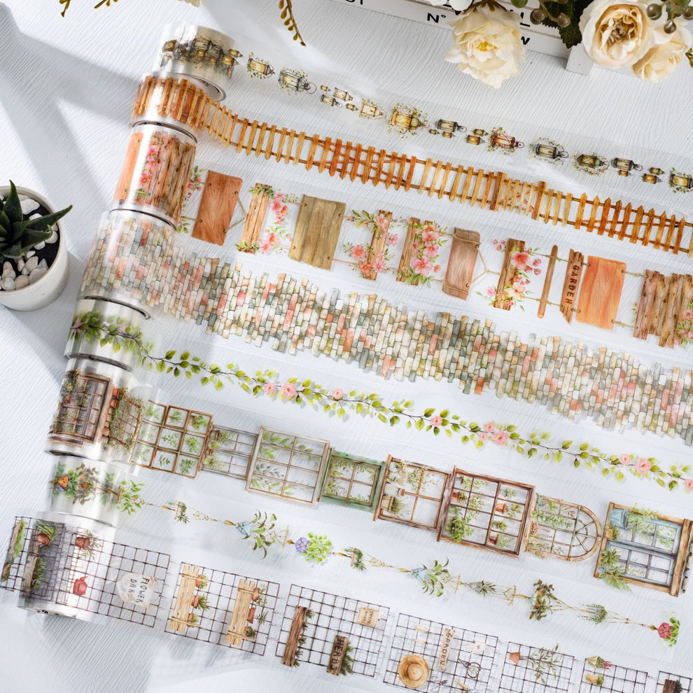 2 Sets de Tapes - Garden Theme - escoger diseño 