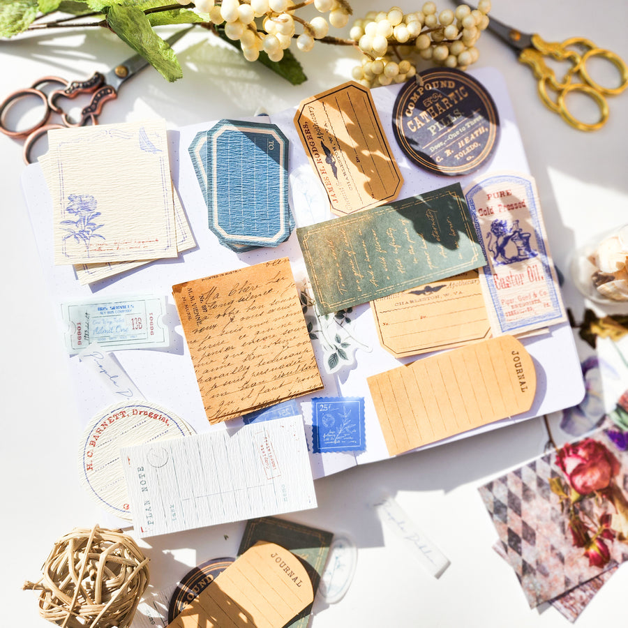 30pzs Kit para Journaling - Windy Island 