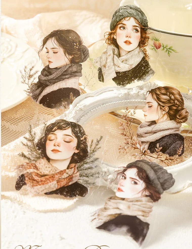 Stickers de Niñas Morning Beauty - In The Snow 