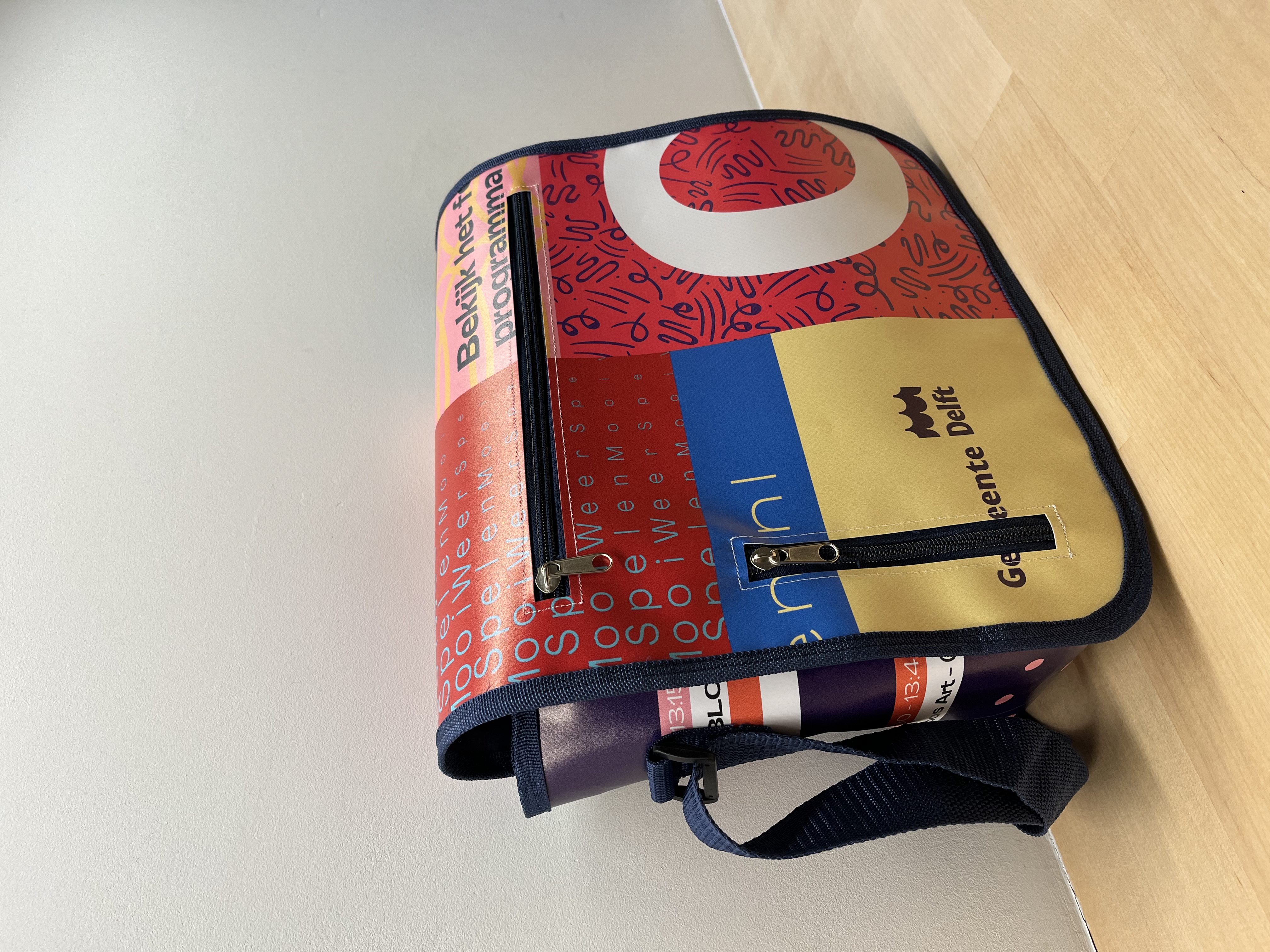 Schoudertas | upcycle tas van Delfland