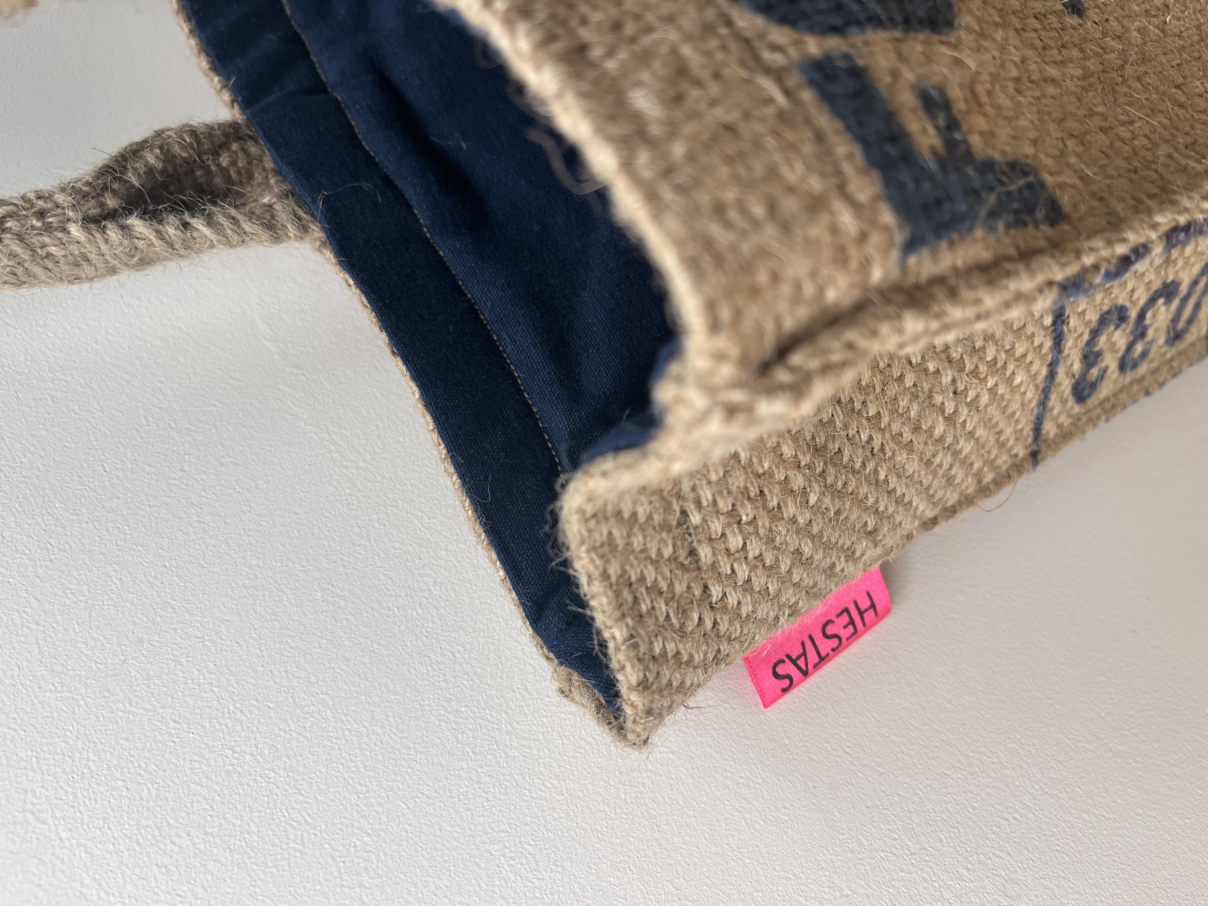 Shopper luxe | donkerblauw