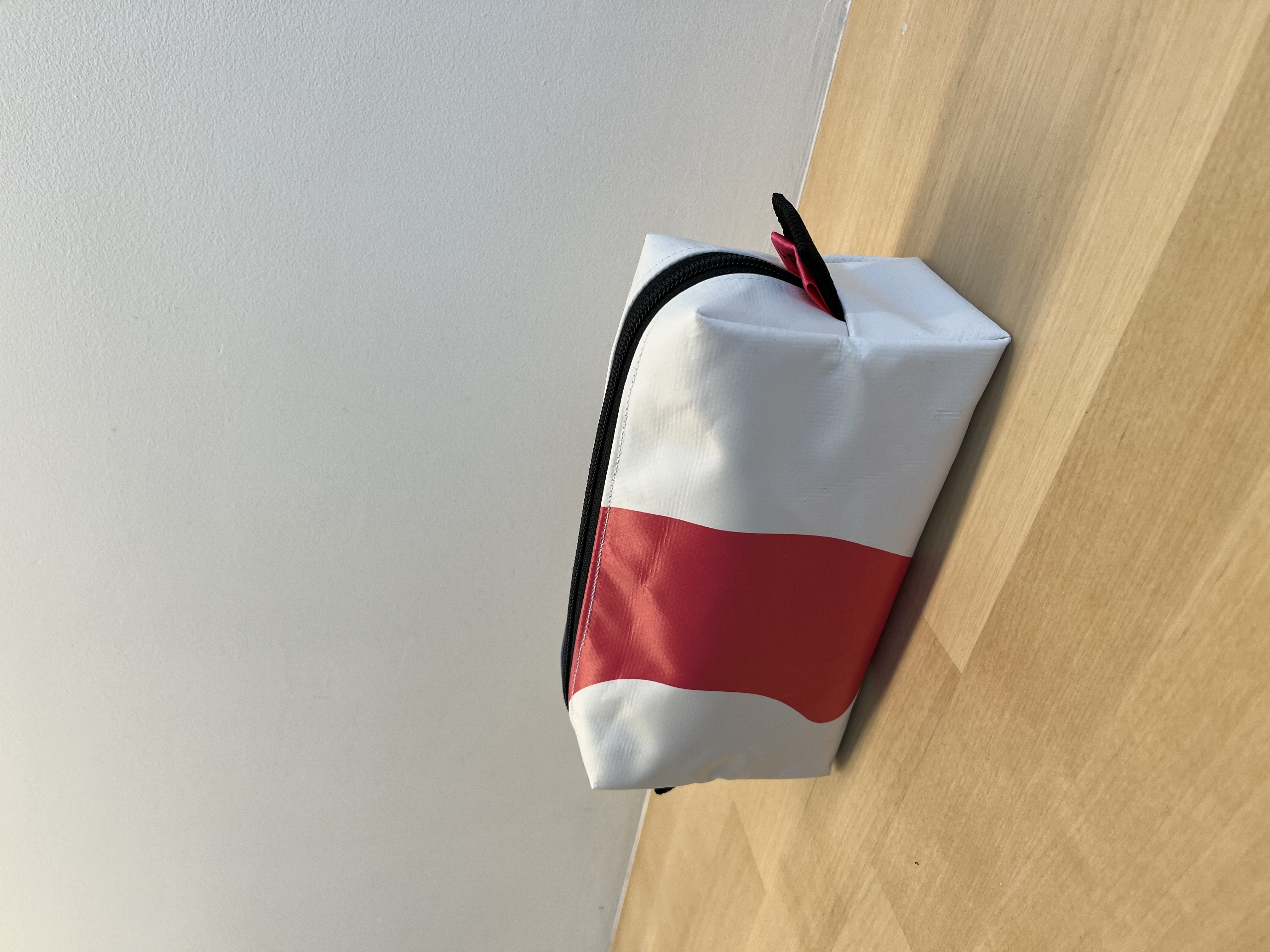 Etui - toilettasje | met lichtblauwe voering