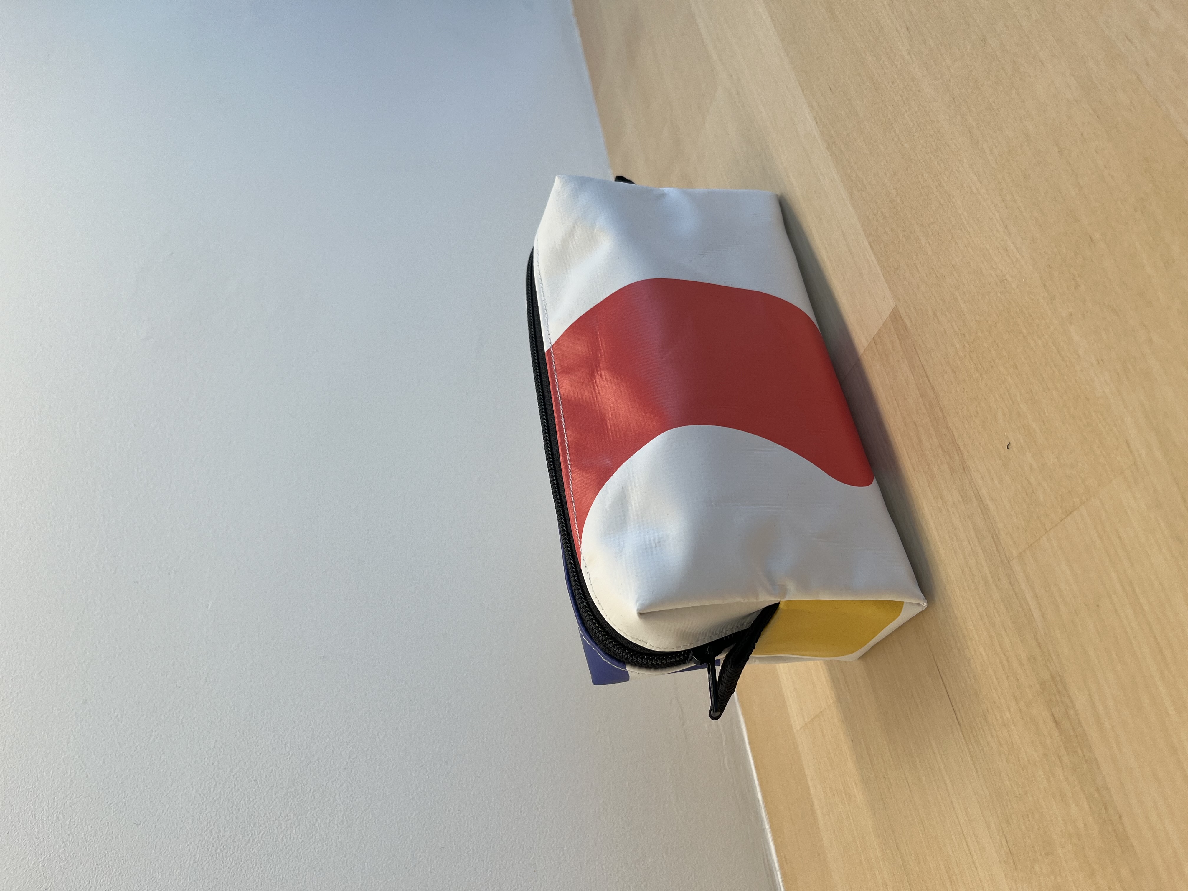 Etui - toilettasje | met lichtblauwe voering